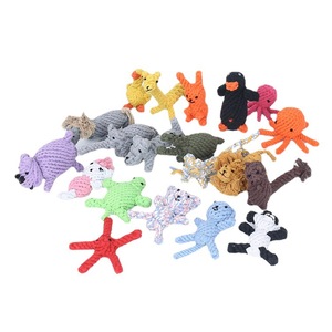 Venta al por mayor <span class=keywords><strong>cachorro</strong></span> de juguete paquete lindo divertido masticar perro de peluche conjunto de peluche suave chirriante perro interactivo de peluche a granel - Product Image 2