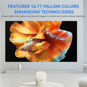 Sainyer X8-D HD thông minh máy chiếu wifi không dây <span class=keywords><strong>Android</strong></span> điện thoại di động 720p ba chiều LED 4K video Cinema máy chiếu - Product Image 6