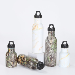 350ml 500ml 1000ml Bouteille d'eau isolée sous vide en acier inoxydable 304 à double paroi pour le sport - Product Image 2