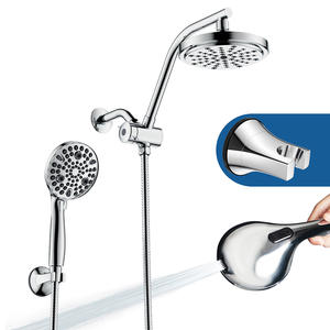 Juego de Ducha con Cabezal de Ducha de 10 Funciones, Rociador Superior de Lluvia de 7 Pulgadas, Pistola de Agua con Filtro de Aumento de Presión - Product Image 5