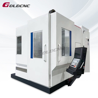 GOLDCNC UMC-400 UMC-650 à prix réduit Fraiseuse CNC verticale simple à 5 axes Système de contrôle GSK Centres d'usinage BT40