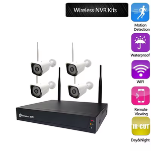 1080P Tuya App H.265 wifi摄像机套件4频道闭路电视摄像机系统 - Product Image 5