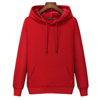 Sweat-shirts pour hommes grande taille avec logo personnalisé, vente en gros, épaules tombantes, 50% coton 50% polyester, couleur unie abricot