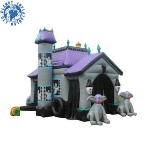 גואנגזו מפעל מתנפח קפיצות טירה מותאם אישית PVC מתנפח קופצני טירה עבור ליל כל הקדושים אירוע - Product Image 2