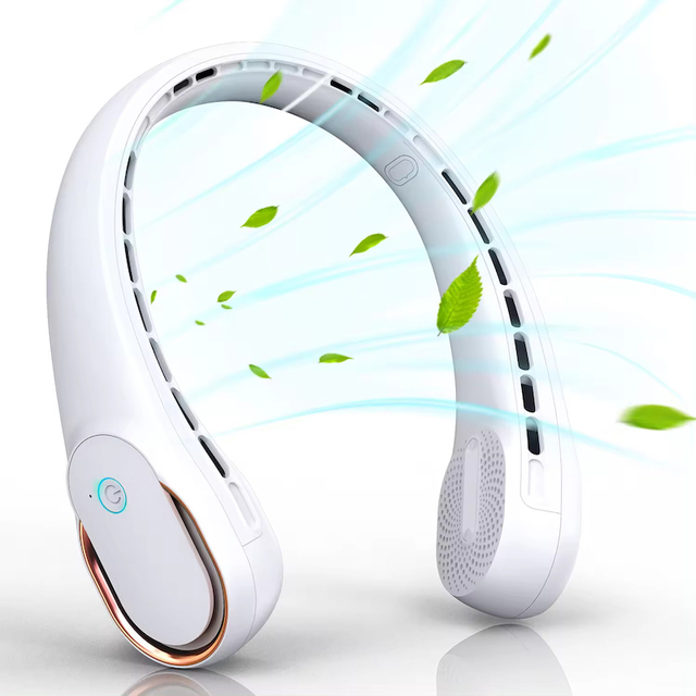 USB Portable Electric Fan Lazy Student Rechargeable Sports Desktop Handheld Small Hanging Neck Fan