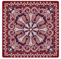 Tapis de Mahjong Moderne Pliable et Portable à Quatre Pieds en Caoutchouc Durable, Écologique, Silencieux, Grand Format, Antidérapant et Imperméable avec Coutures