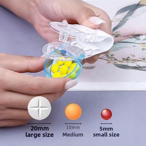 Wholesale Wholesaleeasy Open Food Grade PP Weekly Child-Resistant Portable <b>Travel</b> Pill <b>Container</b> with Custom Logo for Cabinet - Product Image 5