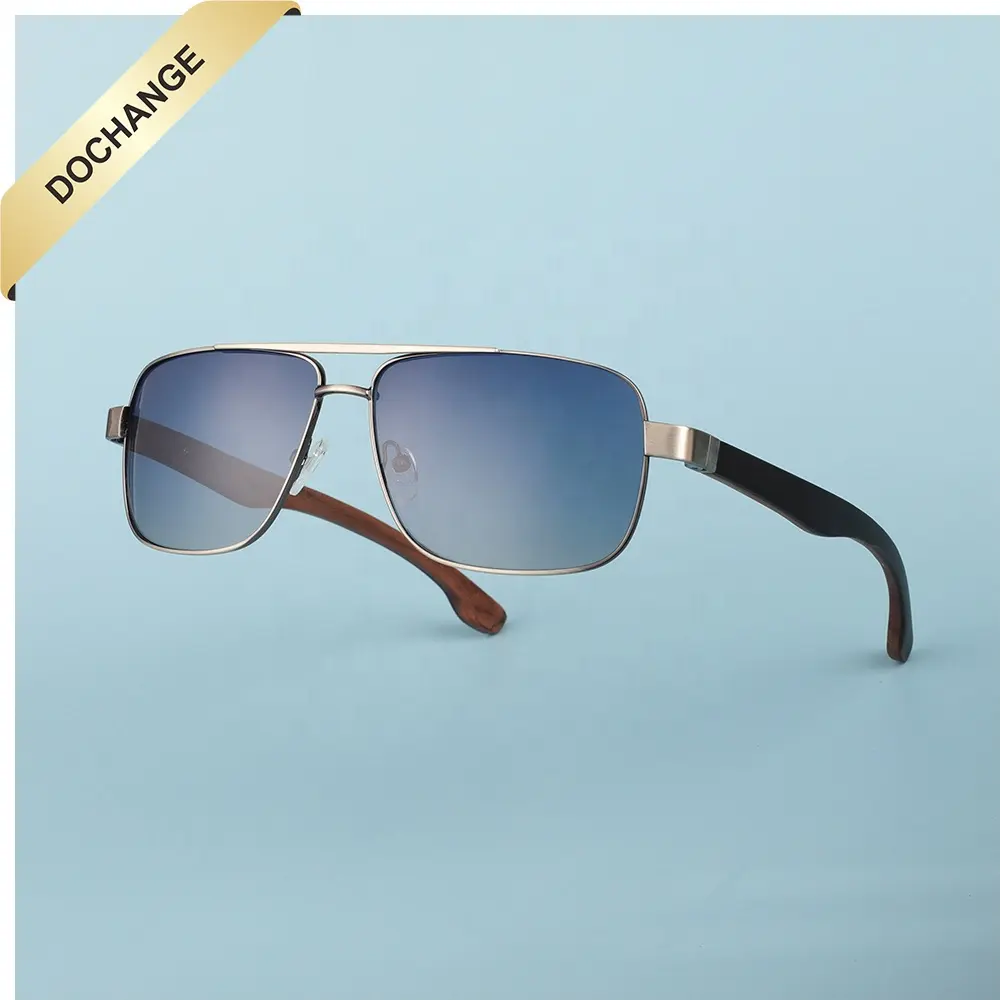 Lunettes de soleil rétro en bois pour femmes, verres polarisés en bambou, style carré pour hommes, fait à la main, haute qualité