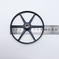 Engrenage de roue motrice noir pour machine textile Barmag EFK, pièces détachées