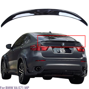 For E71 Style Carbon Fiber <b>Rear</b> <b>Spoiler</b> Trunk Wing 2007-2014 - Product Image 1