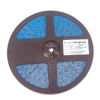 SMD2835 S-Form 60LEDs/m Flexibler PVC LED-Streifen DC12V IP67 Wasserdicht 50M Rolle 12000K Kaltweiß ROHS