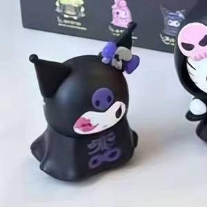 Producto Nuevo y Auténtico Sanrio Family Wansheng Mischief Night Series Caja Sorpresa Hecha a Mano Figura <span class=keywords><strong>de</strong></span> PVC <span class=keywords><strong>de</strong></span> Perro Yugui Regalo - Product Image 3