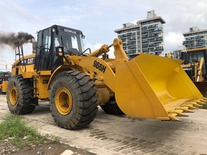 Chargeuse sur pneus CAT 966H d'occasion de haute qualité, 23 tonnes, chargeuses d'occasion CAT 966C 966H 966G 966F en stock à vendre à Shanghai - Product Image 4