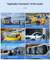 Traceur GPS solaire étanche IP67 GSM GPRS Réseau 4G GLONASS pour automobile, anti-poussière, avec application Android et localisation sans fil LBS pour PC