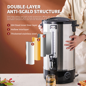 DEWEISI, 6,8 л, с двумя стенками, из нержавеющей стали - Product Image 4