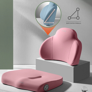 Cojín para silla de oficina Beezin, espuma viscoelástica de alta densidad con infusión de Gel, almohadas lumbares ortopédicas de espuma viscoelástica de PU, cojines para asiento - Product Image 6