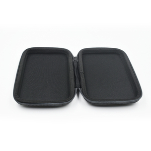 Bán buôn EVA vỏ cứng nhựa mỏng trường hợp đồ trang sức nhỏ màu đen nhiệt hình thành du lịch Zip trường hợp cho bảo vệ - Product Image 4