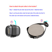 Collier intelligent GPS G16 pour animaux de compagnie, étanche IP67, dispositif de suivi en temps réel anti-perte pour chiens, chats et petits animaux