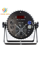 Projecteur LED Par 18x18W pour DJ, Discothèque, Fête, Bar, Club, Scène – RGBW 4-en-1, Plat en Aluminium Moulé Sous Pression, Bel Effet