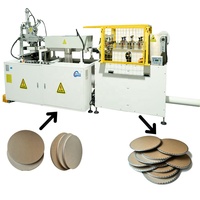 Machine d'emballage entièrement automatique CE pour emballer les plateaux à gâteau en carton ondulé, les tampons en papier plats, les bandes de papier colorées à bords arrondis