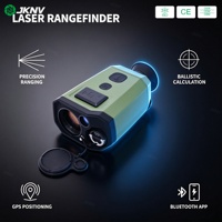Télémètre laser KONG-X-03K 1535nm 3500m avec grossissement 7x, écran OLED, pour alliage 5.0, GPS, classe IP67, sécurité oculaire, longue portée
