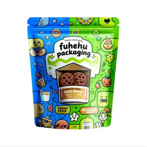 Pochette support étanche à l'humidité imprimée sur mesure emballage en plastique pour sushis sacs d'aliments pour animaux de compagnie pour biscuits et collations sac en mylar scellé à fermeture à glissière - Product Image 5