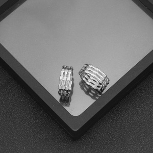 2026 Temperament Minimalist Innovative Design Silver Plated Geometric <b>Ring</b> Women's <b>Adjustable</b> <b>Rings</b> Wholesale Jewelry Trendy - Product Image 3