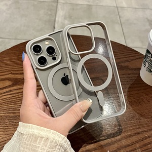 Custodia Protettiva Magnetica Trasparente di Lusso per iPhone 15 Plus, Macaron <span class=keywords><strong>14</strong></span>, <span class=keywords><strong>Cover</strong></span> Protettiva Net Red per <span class=keywords><strong>Apple</strong></span> 17 ProMax - Product Image 4