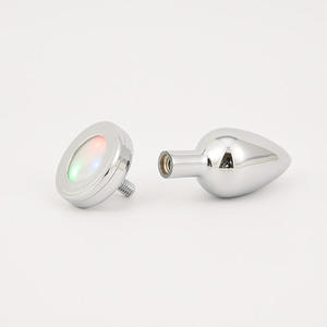 Lampe Fashional Lumineuse en Métal, Perles Anales, Bijou Plug Anal, Insertion de Boule de Cristal, Jouet Sexuel BDSM pour Hommes et Femmes - Product Image 6