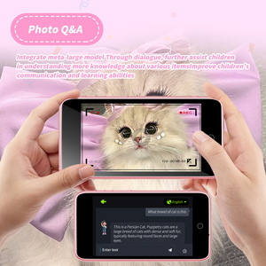 Appareil éducatif pour enfants avec caméra IA, écran <span class=keywords><strong>de</strong></span> protection oculaire <span class=keywords><strong>de</strong></span> 4,0 pouces, <span class=keywords><strong>photo</strong></span> et vidéo Full HD, Wi-Fi activé - Product Image 4