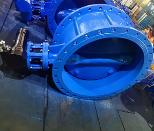 DN900 Double Eccentric Flanged Butterfly Valve