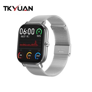 2020 IP67 impermeable paso monitor de ritmo cardíaco reloj inteligente ECG Bluetooth llamada reloj inteligente DT35 - Product Image 4