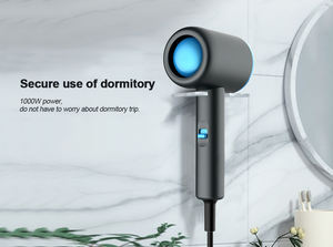 Pengering Rambut Ionik Profesional Lipat Mini Daya Tinggi Magnetik Portabel untuk Perjalanan Hotel, Produk Terlaris Baru - Product Image 4