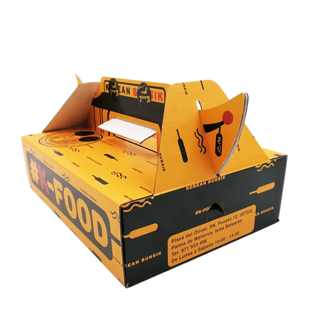 Fried Chicken Box Wholesale Customized Hot Fast Food Packaging Take Out Box