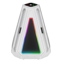 Support de charge pour Switch 2, station de charge magnétique RGB pour manettes gauche et droite de Switch 2 avec effet d'éclairage coloré