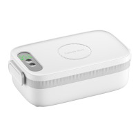 Boîte à lunch isotherme portable sans fil de 1000 ml, alimentée par USB, avec affichage numérique LED automatique, fonction minuterie, utilisation en voiture et en extérieur