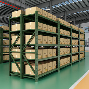 Customizable Warehouse Steel Shelving Big Capacity Garage Storage Rack Metal Rack Storage <strong>Shelf</strong> Light Duty <strong>Shelf</strong> Industrial Rack - Product Image 3