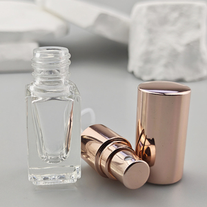 Flacon pulvérisateur de parfum miniature transparent ambré en verre pour voyage, atomiseur, flacon d'essai, conteneur d'huile <span class=keywords><strong>FSP065</strong></span> - Product Image 3