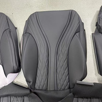 Ensemble complet de housses de siège en cuir de luxe de classe S et revêtement intérieur en cuir pour toute la voiture pour W221 W222 W223