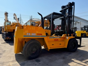 100%Japan Original TCM 10 Tons <b>Used</b> Diesel Forklift 2022 2023 Model FD100 Top Condition Original Forklift - Product Image 4
