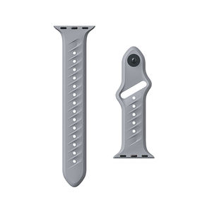 극한 조건 견딜 수있는 Apple 시계 스트랩을위한 독특한 FKM Fluororubber 스포츠 스마트 시계 밴드 방수 - Product Image 3