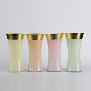 Vaso in <span class=keywords><strong>Vetro</strong></span> Trasparente Effetto Ghiaccio a Forma <span class=keywords><strong>di</strong></span> Tromba, Moderno ed Economico, <span class=keywords><strong>per</strong></span> Matrimoni, Decorazioni <span class=keywords><strong>per</strong></span> la Casa, Centrotavola, Regalo - Product Image 6
