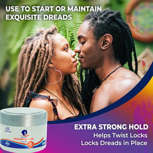 Gel-coiffant Premium à l'Huile d'Arbre à Thé pour Dreadlocks – Fixation Forte, Sans Résidus, Unisexe, à Rincer, Nourrissant, Hydratant, Anti-Frisottis - Product Image 3