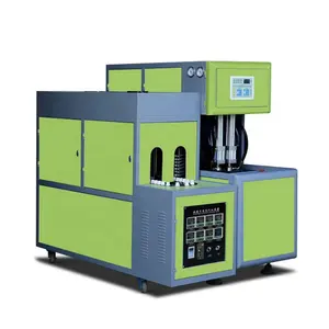 Semi Automatic PET Bottle Blowing Machine / PET Plastic Bottle Blow Molding Machine