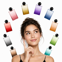 Perfume Corporal en Aerosol con Color Degradado, Etiqueta Privada Personalizada, para Hombres y Mujeres, Fragancia de Lujo de Larga Duración, OEM ODM