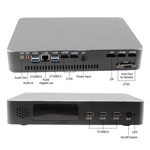 Mini PC de jeu Topton I9-9900 I7 8700 I5 9400F GTX1650TI GDDR6 Win10 Pro Barebone Nettop Ordinateur portable Linux WiFi AC *HD2.0 - Product Image 5