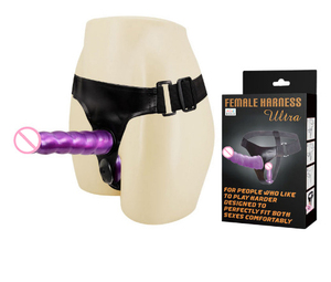 <span class=keywords><strong>Dildo</strong></span> Doble Realista con Arnés para Usar al por Mayor de Silicona Juguete Sexual para Adultos con Cinturón para Lesbianas y Mujeres Hipoalergénico - Product Image 6