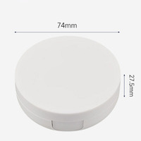 Boîtier compact vide double couche pour coussin d'air, imprimable par injection, avec miroir, pour fond de teint en poudre – Vente en gros