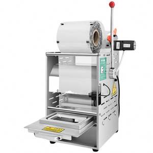 Máquinas Semiautomáticas de Sellado de Bandejas con Membranas para Sellado de Alimentos, Cajas de Comida Fresca/Cajas de Comida Rápida/Cajas de Papel de Aluminio - Product Image 2