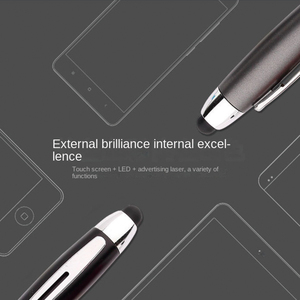 Toàn cầu sản xuất biểu tượng tùy chỉnh ánh sáng bút bi màn hình cảm ứng cho Stylus boligrafos nhựa cá nhân mực in bóng - Product Image 5